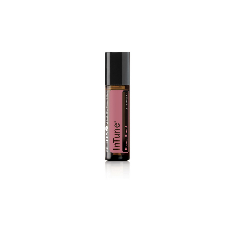 doTERRA InTune Focus Blend in 10 ml roll-on bottle